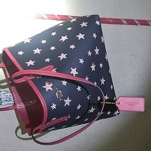 Coach reversable purse